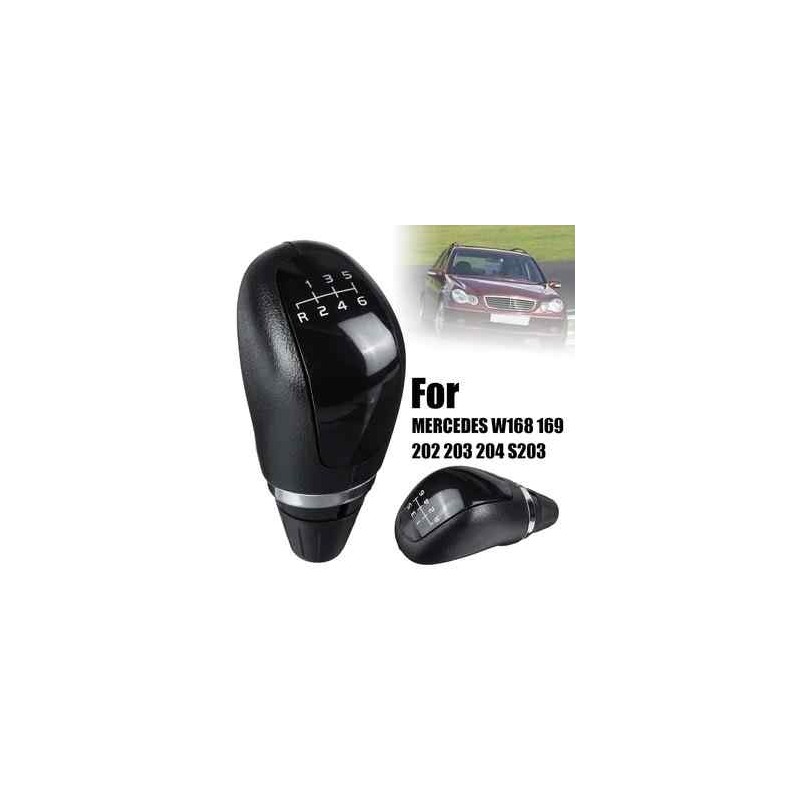 Recambio de pomo palanca cambio para mercedes-benz clase c (w203) berlina referencia OEM IAM 54210041 NUEVO T2-2-B5-4