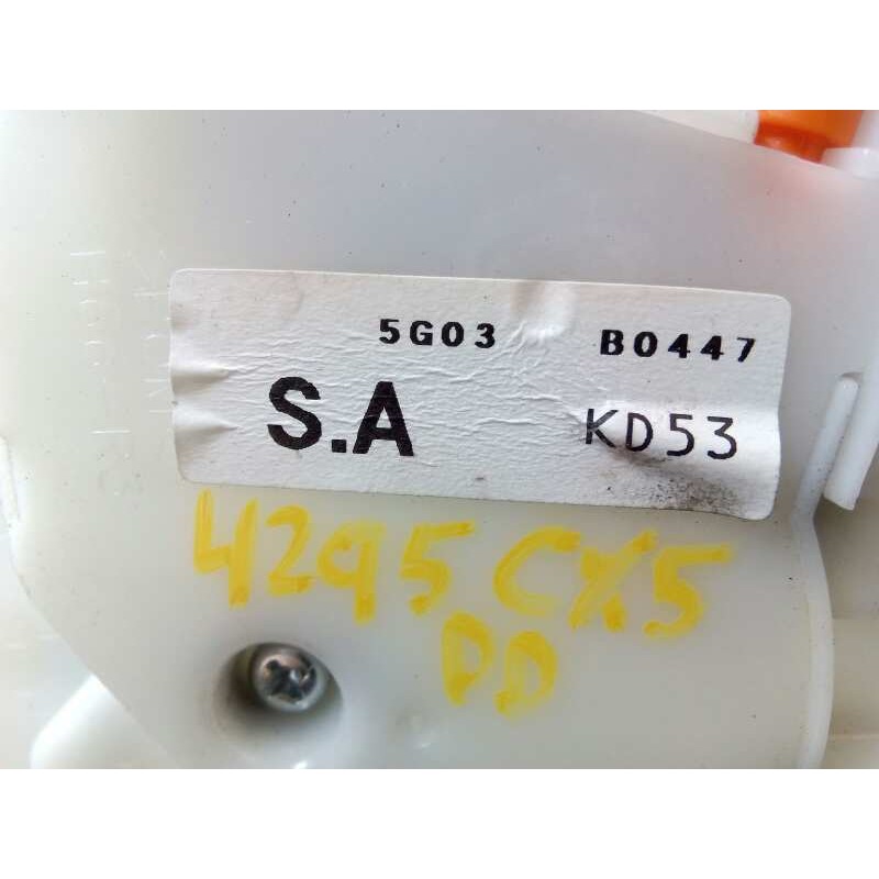 Recambio de cerradura puerta delantera derecha para mazda cx-5 style 2wd referencia OEM IAM KD5358310 K72K E2-A2-55-2