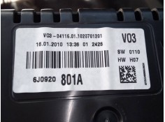 Recambio de cuadro instrumentos para seat ibiza (6j5) ecomotive referencia OEM IAM 6J0920801A  E2-A1-17-1 2