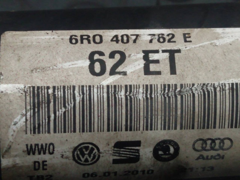 Recambio de transmision delantera derecha para seat ibiza (6j5) ecomotive referencia OEM IAM 6R0407762E  P1-A6-21