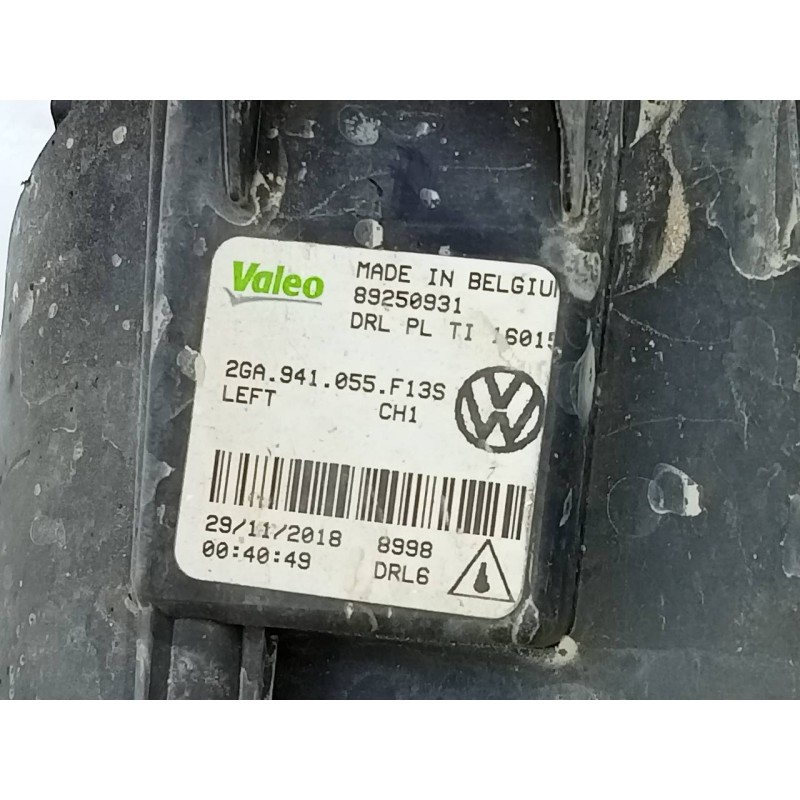 Recambio de piloto delantero izquierdo para volkswagen t-roc sport referencia OEM IAM 2GA941055F  E1-B6-51-1
