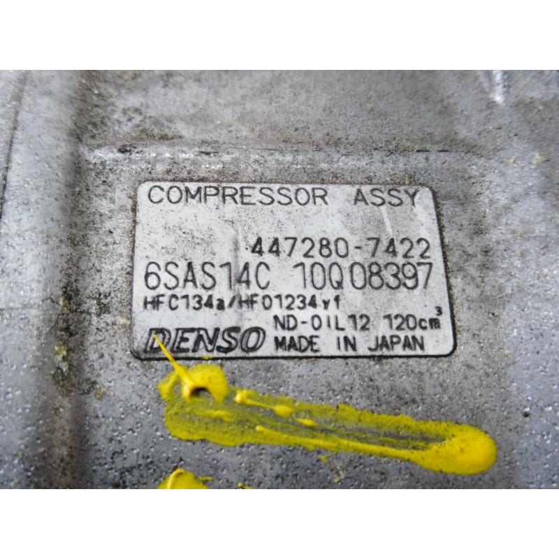 Recambio de compresor aire acondicionado para mercedes-benz clase a (w176) a 220 cdi 4matic (176.005) referencia OEM IAM 4472807