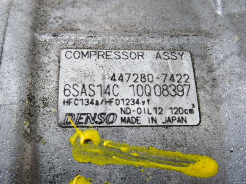 Recambio de compresor aire acondicionado para mercedes-benz clase a (w176) a 220 cdi 4matic (176.005) referencia OEM IAM 4472807