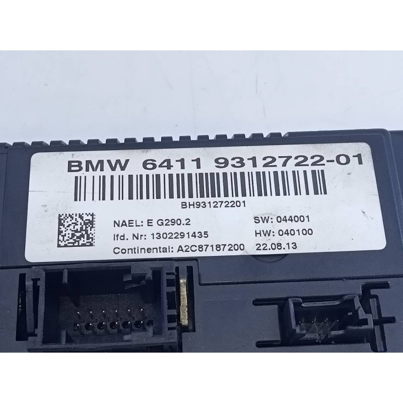 Recambio de mando climatizador para bmw x3 (f25) sdrive 18d referencia OEM IAM 6411931272201  E3-A2-29-2