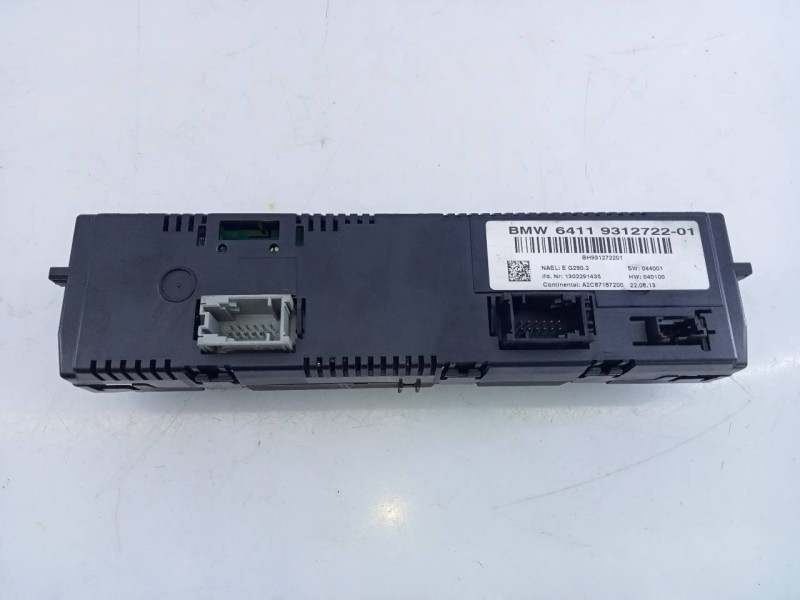 Recambio de mando climatizador para bmw x3 (f25) sdrive 18d referencia OEM IAM 6411931272201  E3-A2-29-2