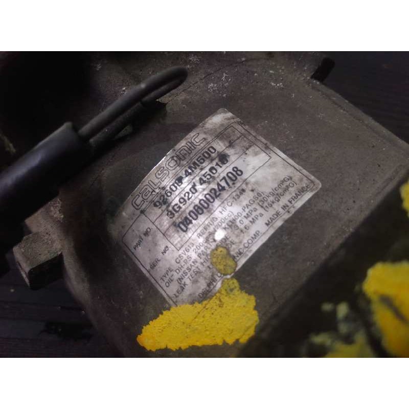 Recambio de compresor aire acondicionado para nissan almera tino (v10m) referencia OEM IAM 926004M500 04060024708 P3-A1-17-3