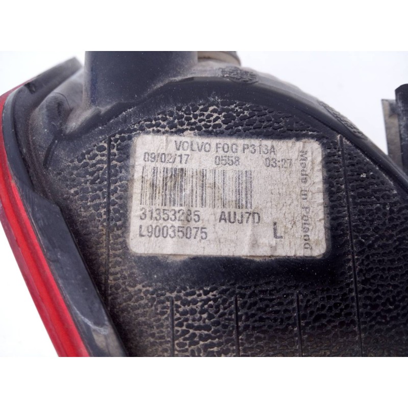 Recambio de piloto trasero izquierdo paragolpes para volvo xc60 r-design momentum referencia OEM IAM 31353285 L90035075 E1-A5-51