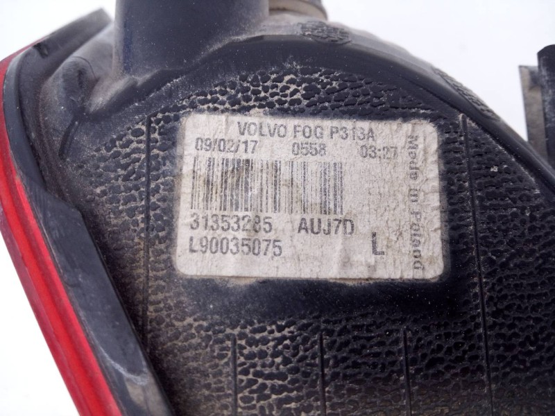 Recambio de piloto trasero izquierdo paragolpes para volvo xc60 r-design momentum referencia OEM IAM 31353285 L90035075 E1-A5-51