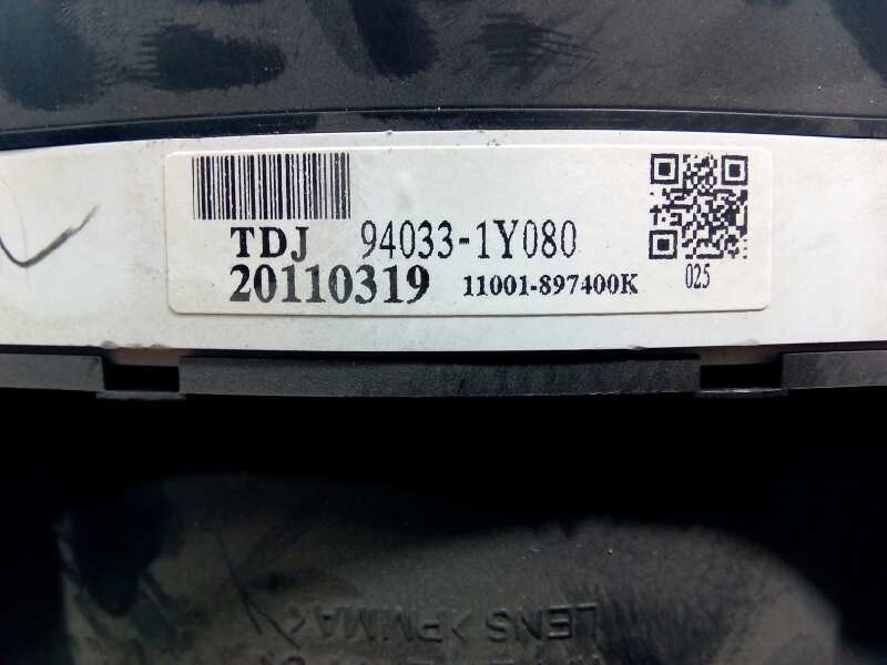 Recambio de cuadro instrumentos para kia picanto 1.0 cat referencia OEM IAM 940331Y080 20110319 E2-B5-60-2