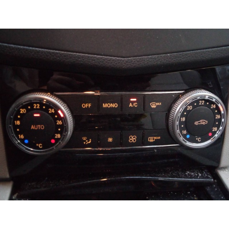 Recambio de mando climatizador para mercedes-benz clase c (w204) berlina c 200 cdi blueefficiency (204.001) referencia OEM IAM 2