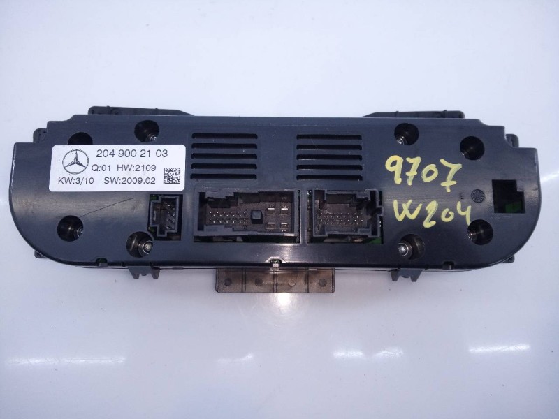 Recambio de mando climatizador para mercedes-benz clase c (w204) berlina c 200 cdi blueefficiency (204.001) referencia OEM IAM 2