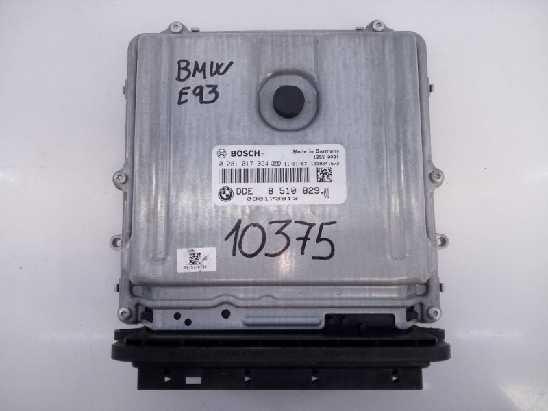 Recambio de centralita motor uce para bmw serie 3 cabrio (e93) 320d referencia OEM IAM 0281017024 851082901 E3-A2-29-1