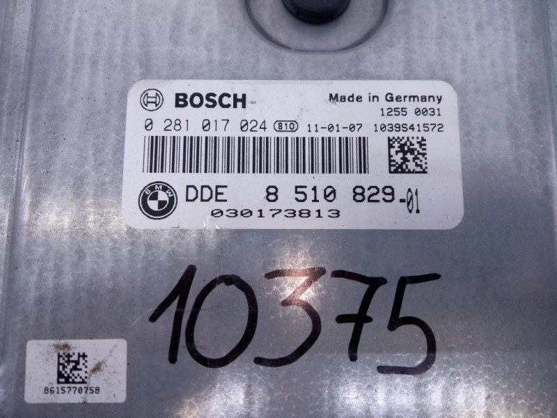 Recambio de centralita motor uce para bmw serie 3 cabrio (e93) 320d referencia OEM IAM 0281017024 851082901 E3-A2-29-1