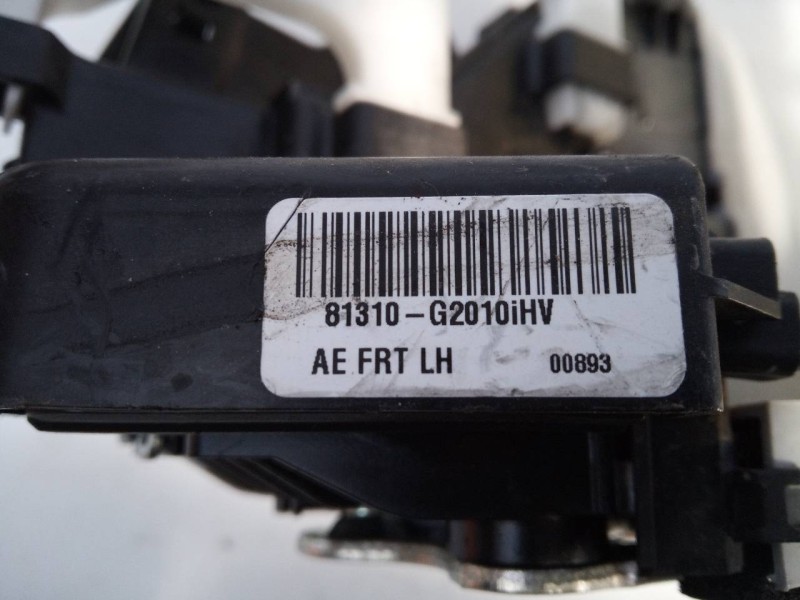 Recambio de cerradura puerta delantera izquierda para hyundai ioniq hybrid referencia OEM IAM 81310G2010IHV  E2-B5-50-1