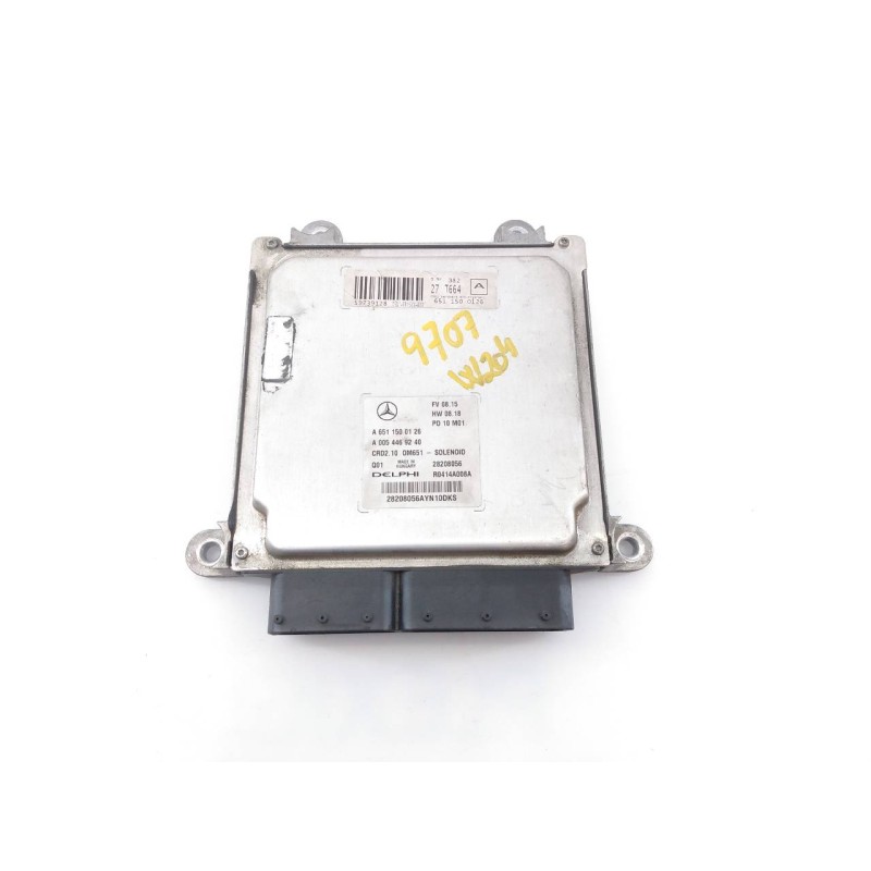 Recambio de centralita motor uce para mercedes-benz clase c (w204) berlina c 200 cdi blueefficiency (204.001) referencia OEM IAM