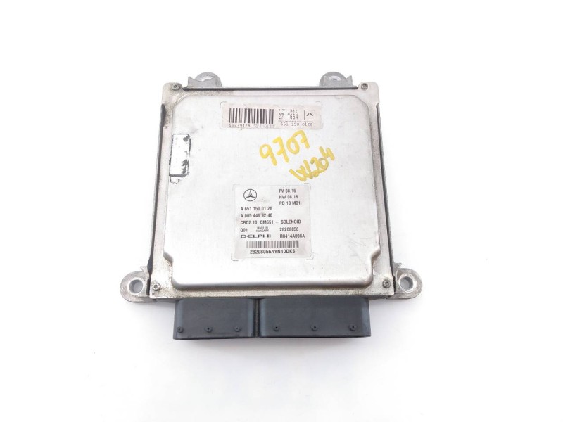 Recambio de centralita motor uce para mercedes-benz clase c (w204) berlina c 200 cdi blueefficiency (204.001) referencia OEM IAM