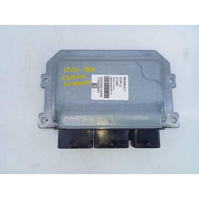 Recambio de centralita cambio automatico para renault zoe bose referencia OEM IAM 283G04943R A3C03214305 E2-A1-40-2