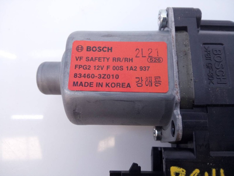 Recambio de motor elevalunas trasero derecho para hyundai i40 style referencia OEM IAM 834603Z010  E2-B5-18-1