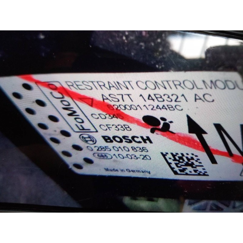 Recambio de centralita airbag para ford mondeo ber. (ca2) trend referencia OEM IAM AS7T14B321AC 0285010836 