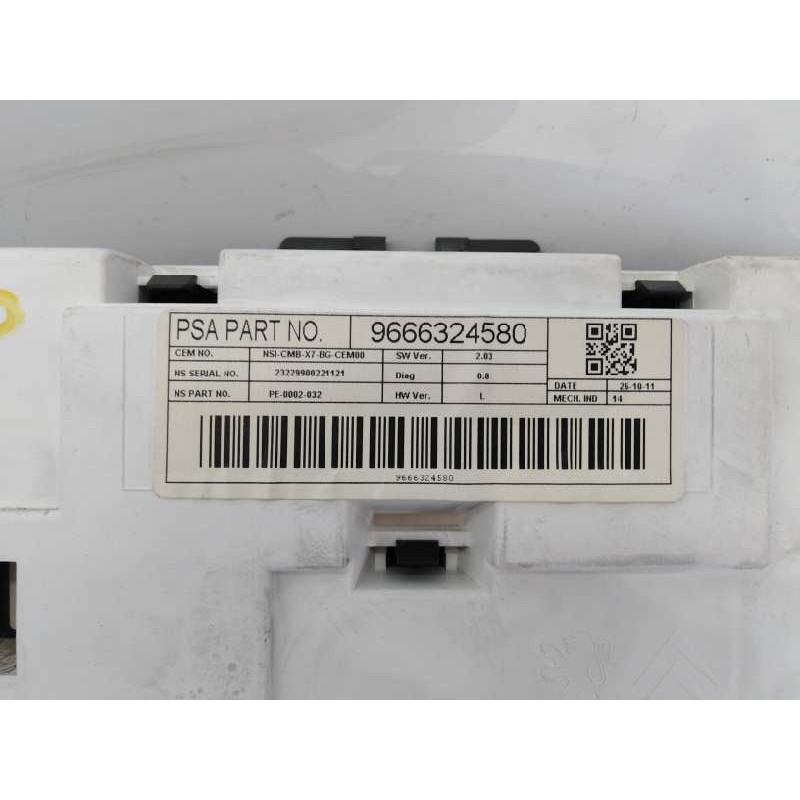 Recambio de cuadro instrumentos para citroën c5 berlina seduction referencia OEM IAM 9666324580 9666324580 E3-B2-35-1