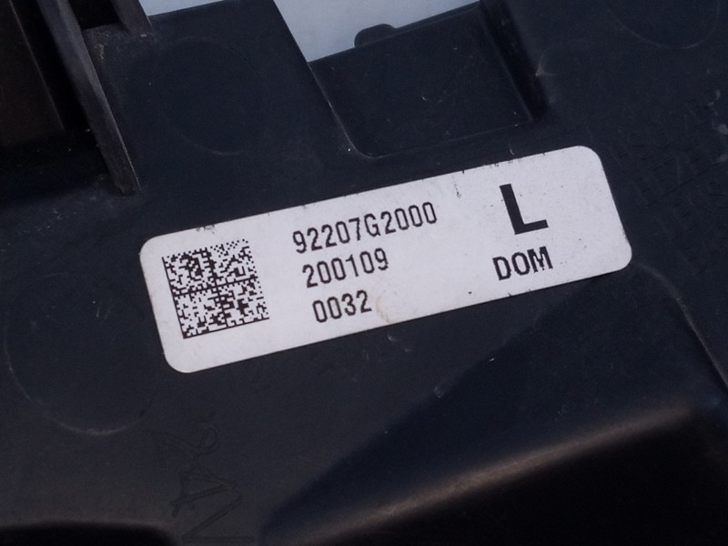 Recambio de piloto delantero izquierdo para hyundai ioniq hybrid referencia OEM IAM 92207G2000  E2-B5-54-2