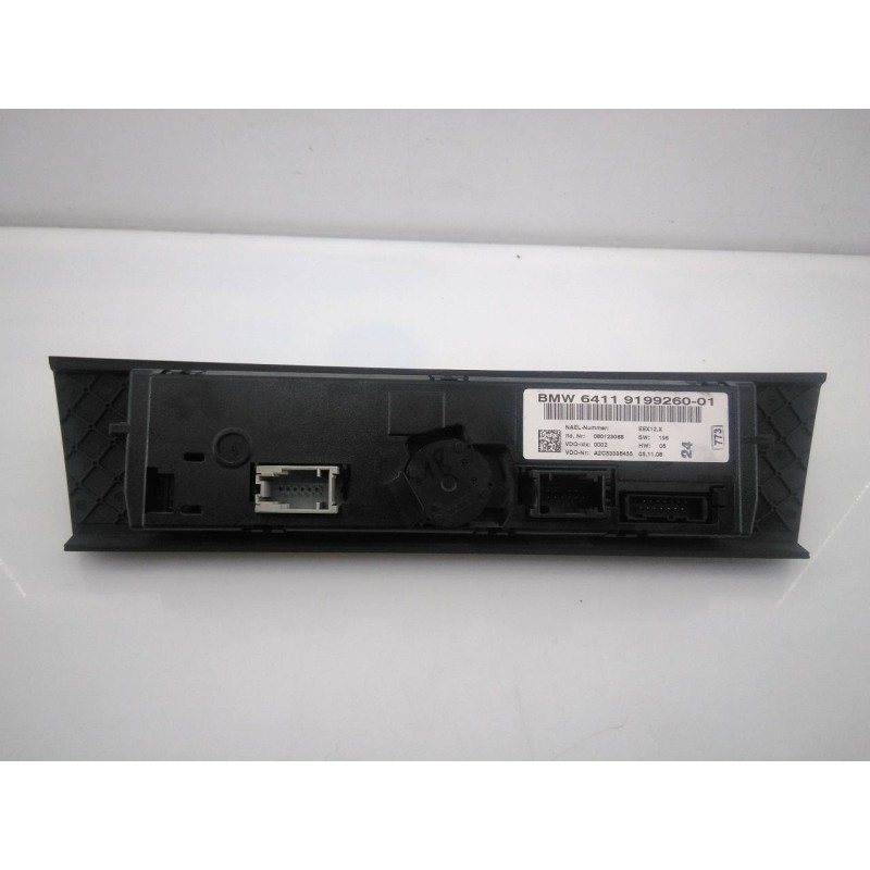 Recambio de mando climatizador para bmw serie 3 touring (e91) 330xd referencia OEM IAM 6411919926001  E3-A2-38-4