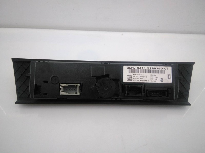 Recambio de mando climatizador para bmw serie 3 touring (e91) 330xd referencia OEM IAM 6411919926001  E3-A2-38-4