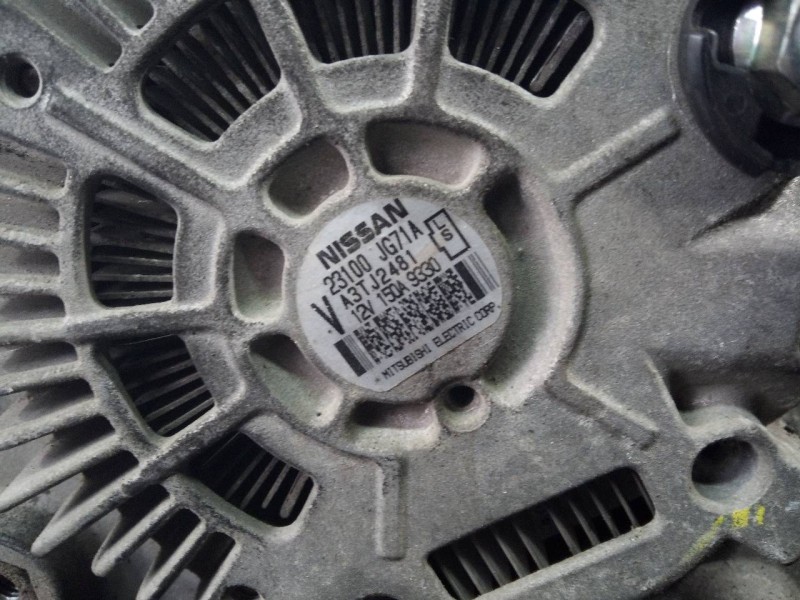 Recambio de alternador para land rover freelander (ln) 2.0 di familiar (72kw) referencia OEM IAM 23100JG71A  