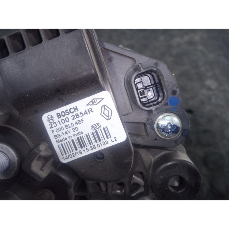 Recambio de alternador para dacia sandero stepway referencia OEM IAM 231002654R  P3-A5-13-3