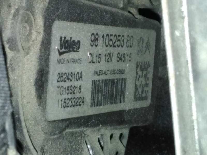 Recambio de alternador para citroën ds3 desire referencia OEM IAM 9810525380 2624310A 