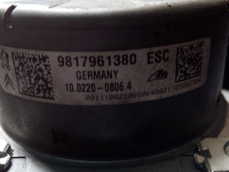 Recambio de abs para peugeot 2008 (--.2013) allure referencia OEM IAM 9817691380 100220064 