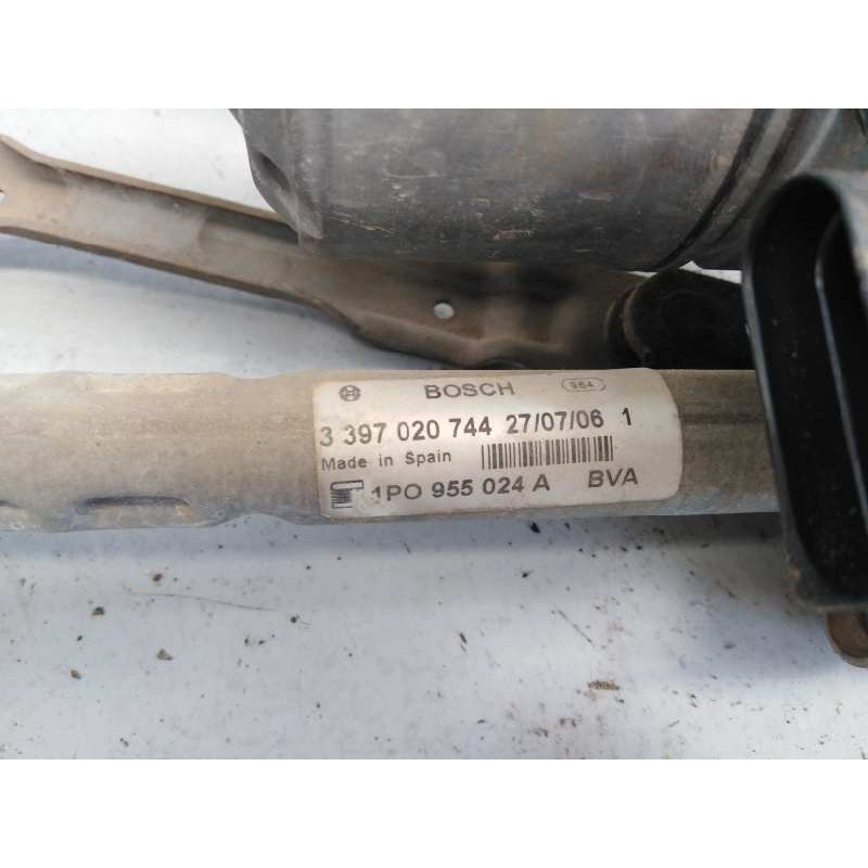 Recambio de motor limpia delantero para seat leon (1p1) sport referencia OEM IAM 1P0955024A 3397020744 E1-B6-4-2