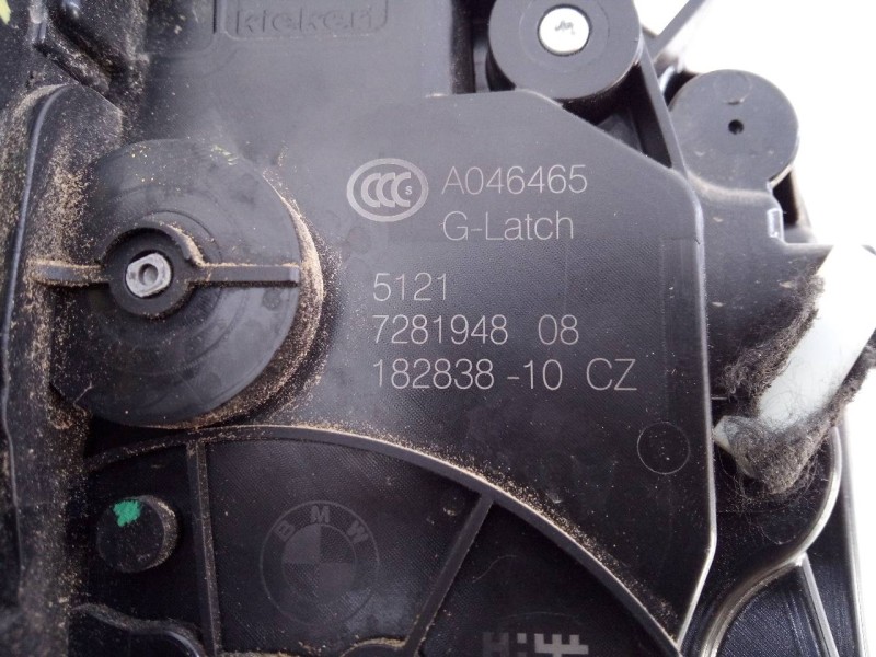 Recambio de cerradura puerta delantera derecha para bmw x5 (f15) xdrive40d referencia OEM IAM 728194808 18283810CZ E1-A3-40-1