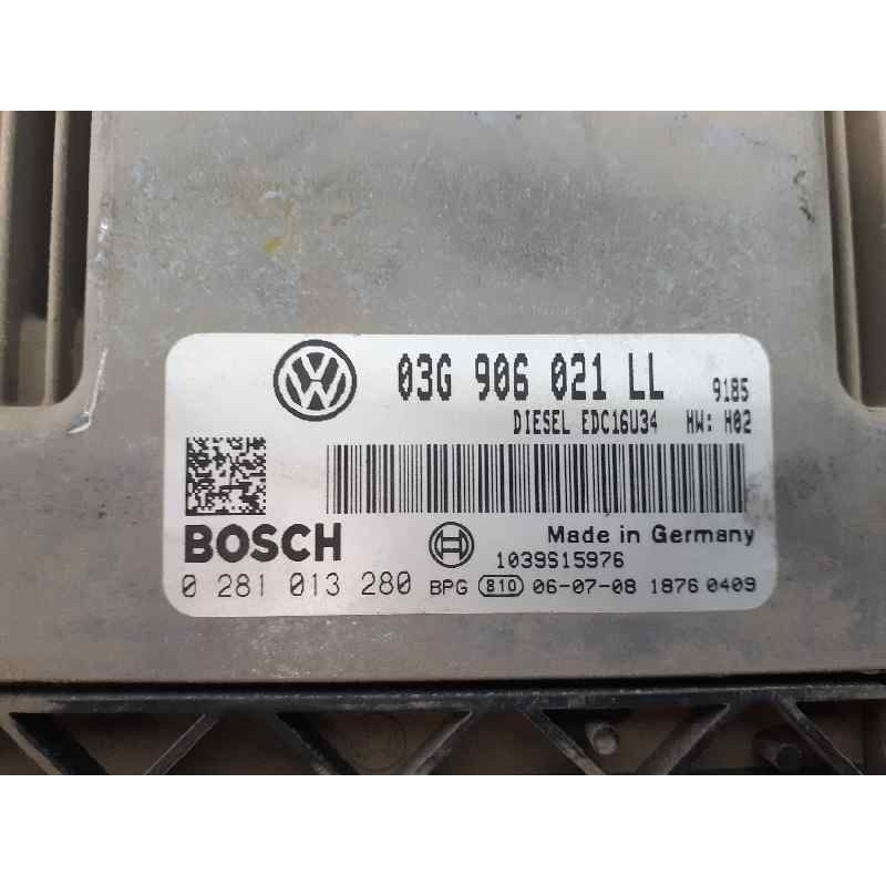 Recambio de centralita motor uce para seat leon (1p1) sport referencia OEM IAM 03G906021LL 0281013280 E2-A1-14-7