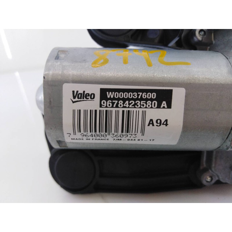 Recambio de motor limpia trasero para peugeot 2008 (--.2013) allure referencia OEM IAM 9678423580  E1-A4-24-2