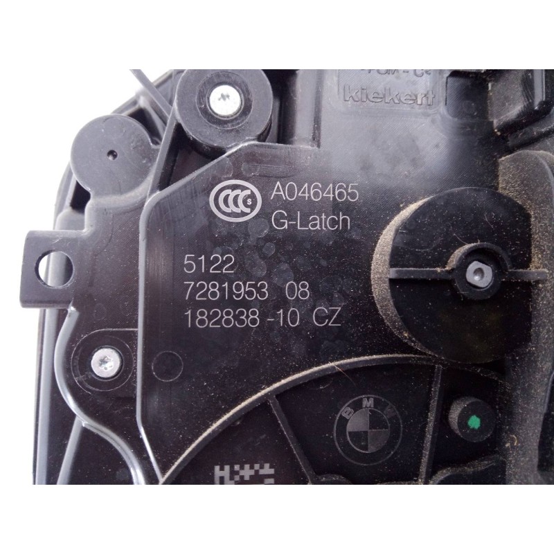 Recambio de cerradura puerta trasera izquierda para bmw x5 (f15) xdrive40d referencia OEM IAM 728195308 18283810CZ E1-A3-36-1