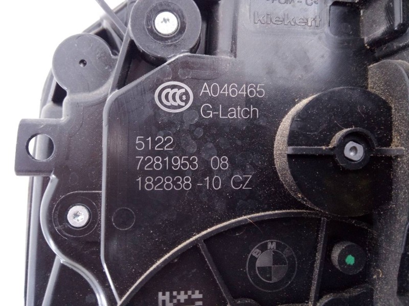 Recambio de cerradura puerta trasera izquierda para bmw x5 (f15) xdrive40d referencia OEM IAM 728195308 18283810CZ E1-A3-36-1