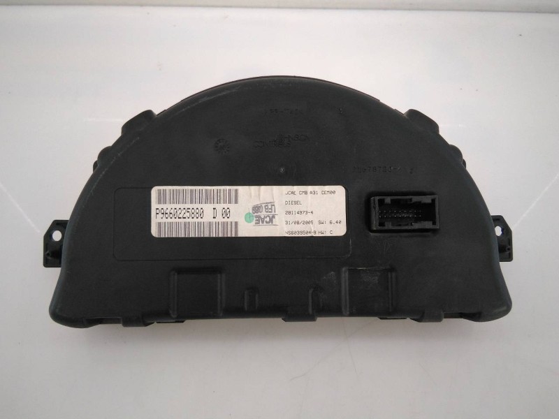 Recambio de cuadro instrumentos para citroën c3 1.4 hdi audace referencia OEM IAM P9660225880  E3-B2-43-2