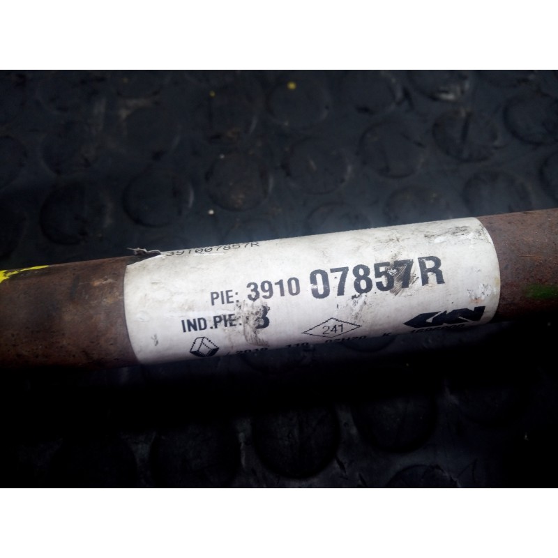 Recambio de transmision delantera derecha para dacia sandero stepway referencia OEM IAM 391007857R  P1-A6-41