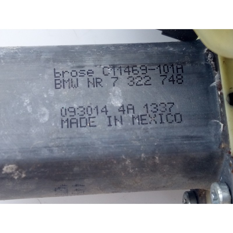 Recambio de elevalunas delantero derecho para bmw x5 (f15) xdrive40d referencia OEM IAM C11469101A 0930144A1337 E1-A3-44-2