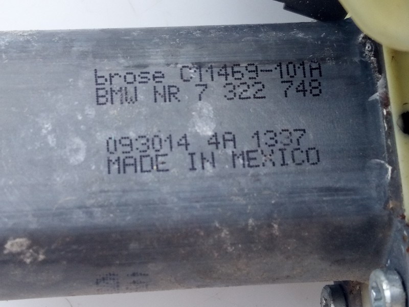 Recambio de elevalunas delantero derecho para bmw x5 (f15) xdrive40d referencia OEM IAM C11469101A 0930144A1337 E1-A3-44-2