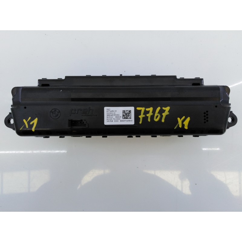 Recambio de mando climatizador para bmw serie x1 (f48) sdrive18d referencia OEM IAM 937145903 18B146CP0301 E3-A2-24-2