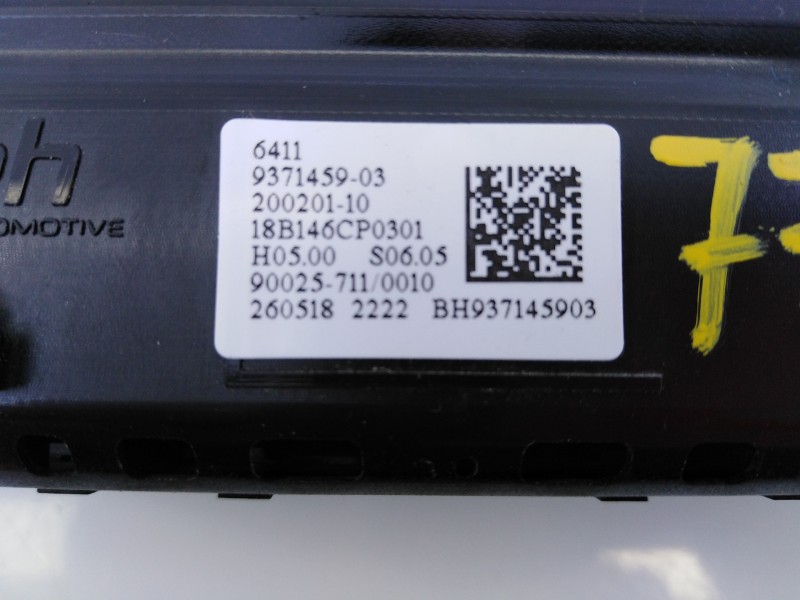 Recambio de mando climatizador para bmw serie x1 (f48) sdrive18d referencia OEM IAM 937145903 18B146CP0301 E3-A2-24-2