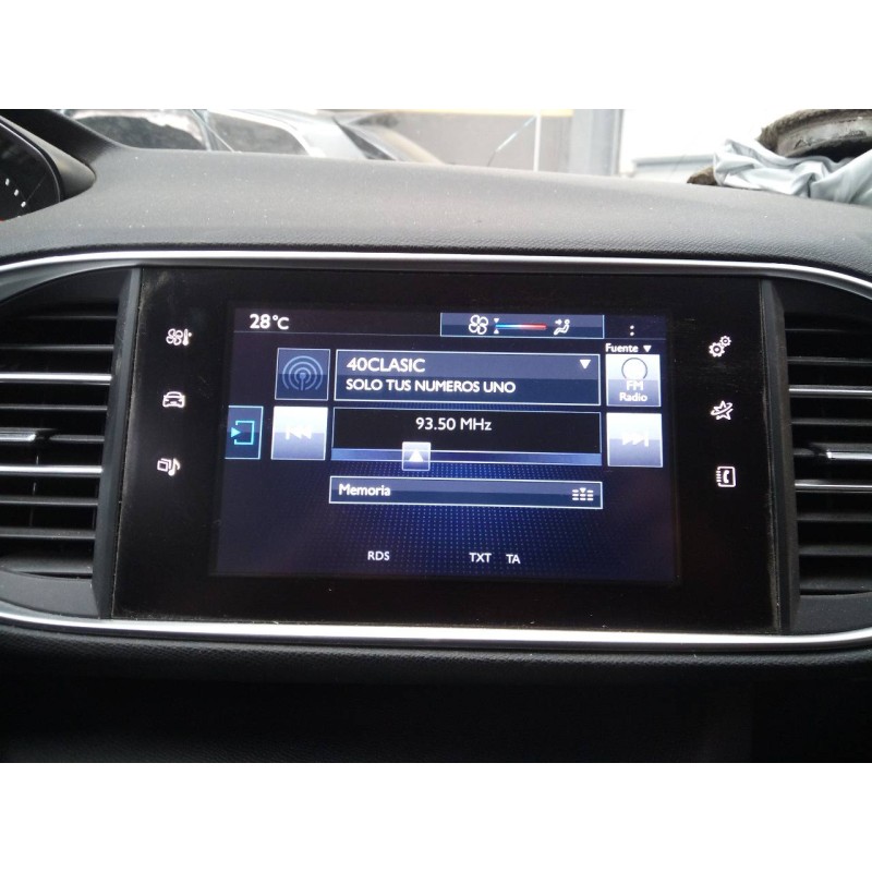 Recambio de sistema audio / radio cd para peugeot 308 active referencia OEM IAM   