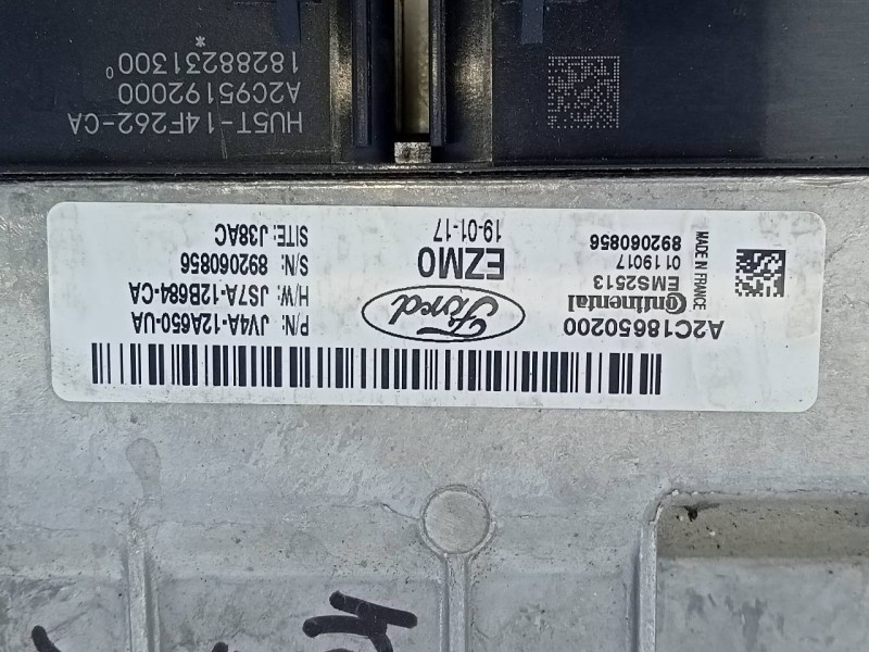 Recambio de centralita motor uce para ford kuga (cbs) titanium referencia OEM IAM JV4A12A650UA A2C18650200 E3-B3-25-3