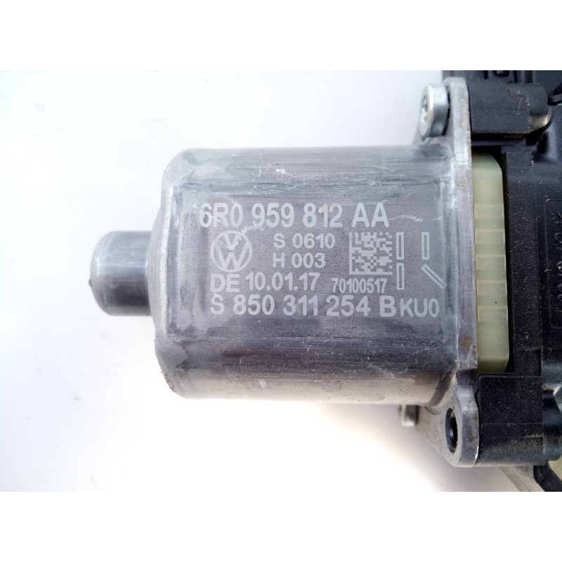 Recambio de elevalunas trasero derecho para volkswagen polo (6c1) highline bluemotion referencia OEM IAM 6R0959812AA  E1-B6-44-1
