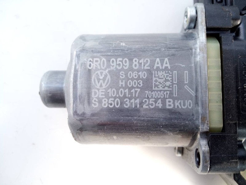 Recambio de elevalunas trasero derecho para volkswagen polo (6c1) highline bluemotion referencia OEM IAM 6R0959812AA  E1-B6-44-1