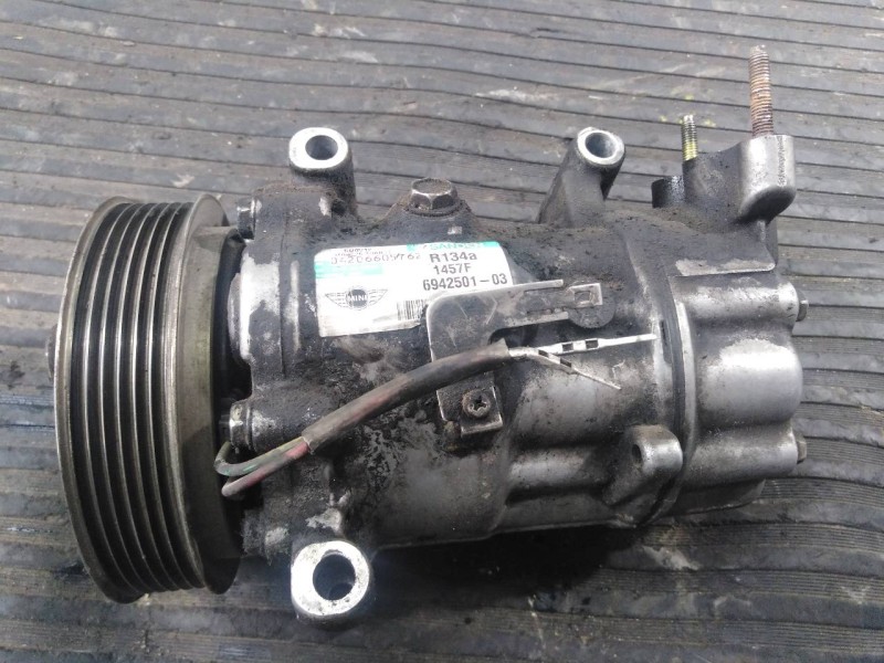 Recambio de compresor aire acondicionado para bmw mini (r56) cooper d referencia OEM IAM R134A1457F6942501 04206605762 P3-B2-4-2