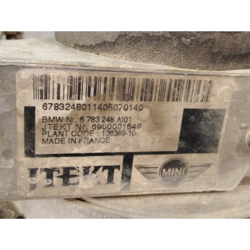 Recambio de cremallera direccion para bmw mini (r56) cooper d referencia OEM IAM 6800002726F  P1-B8-38