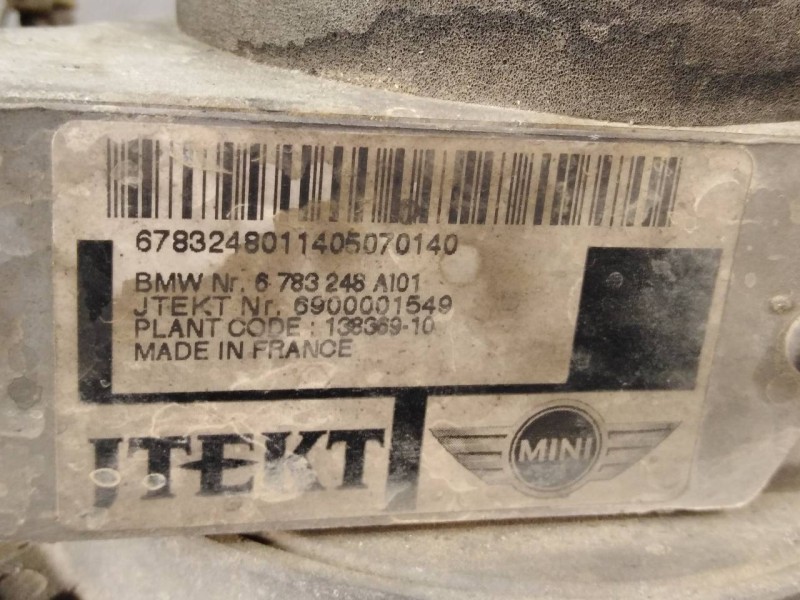 Recambio de cremallera direccion para bmw mini (r56) cooper d referencia OEM IAM 6800002726F  P1-B8-38